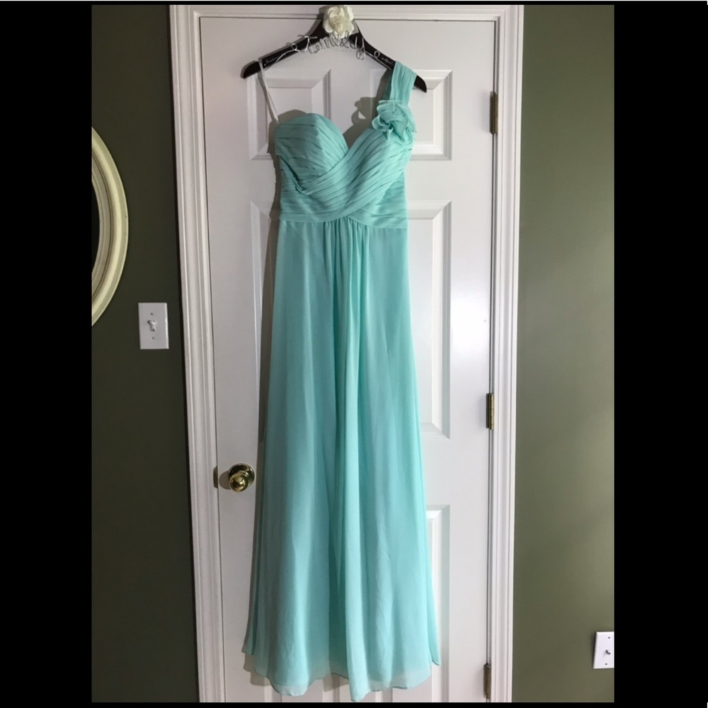 Light Turquoise Bridesmaid Dress